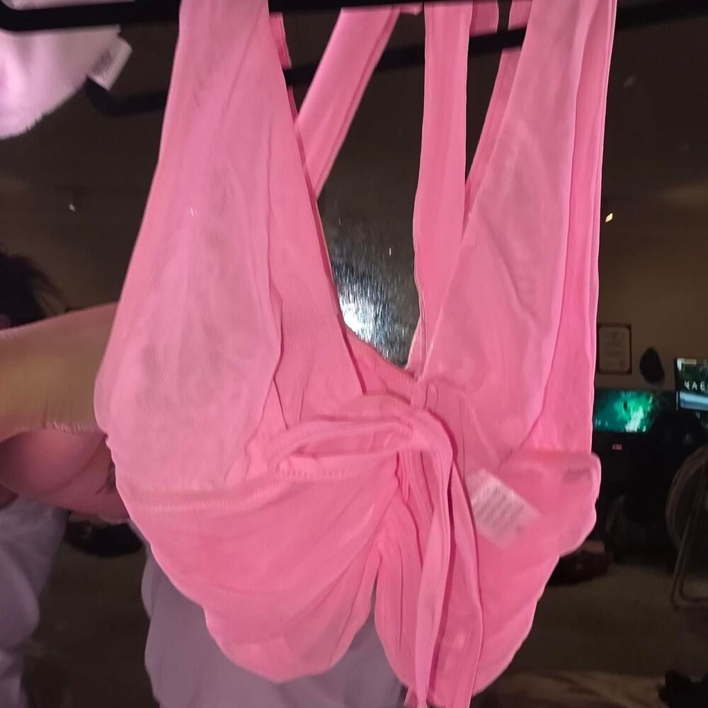 Dolls-kill Women's Pink Crop-top